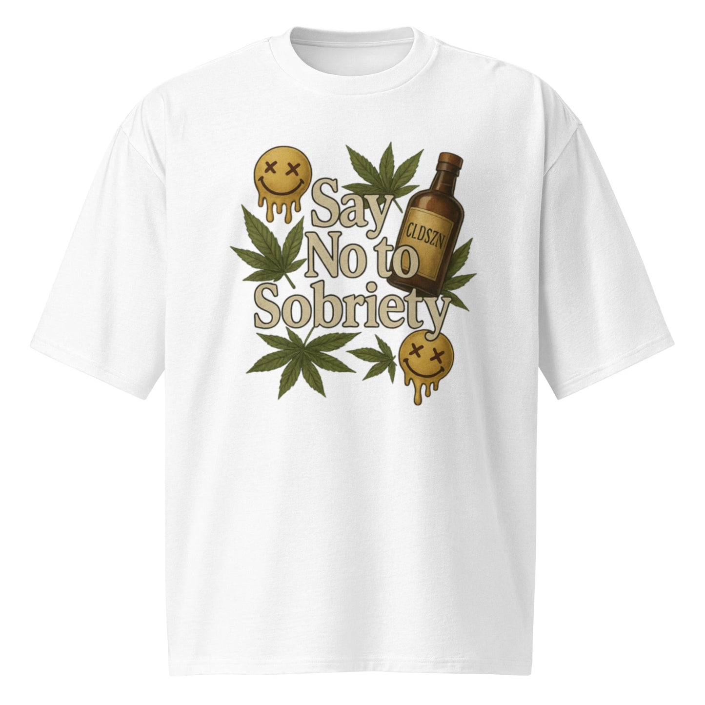 CLDSZN Oversized Heavyweight T-Shirt – Premium Streetwear Box Fit Tee - CLDSZN
